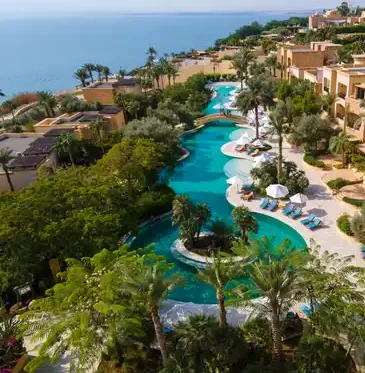 منظر البحر الميت في الأردن – رحلة سياحية مع سحر الطبيعة